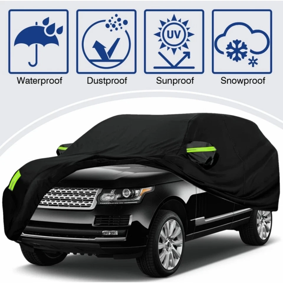 For Ford Explorer Full Car Cover Outdoor Dust Sun UV All Weather Protection USA Foto 2 de 4