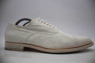 JIL SANDER Men's Size UK 9.5 Cap Toe Dress Shoes Lace Up
