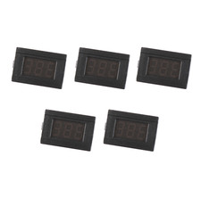 5x Digital Voltmeter 4,5V - 30V DC Einbauinstrument Messinstrument Einbau Panel