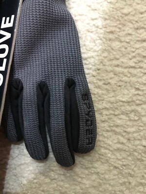 NEW Spyder Core Conduct Glove Men's MEDIUM Gray Lightweight Sweater Gloves  | eBay