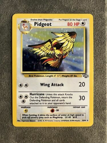 Pidgeot ~ 2/18 ~ Non-Holo ~ SOUTHERN ISLANDS ~ MODERATE PLAY