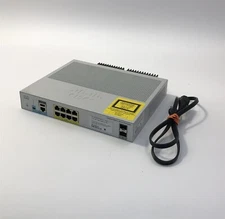 Cisco WS-C2960L-SM-8PS 8-Port Gigabit PoE+ 2x 1G SFP Smart Managed Switch 