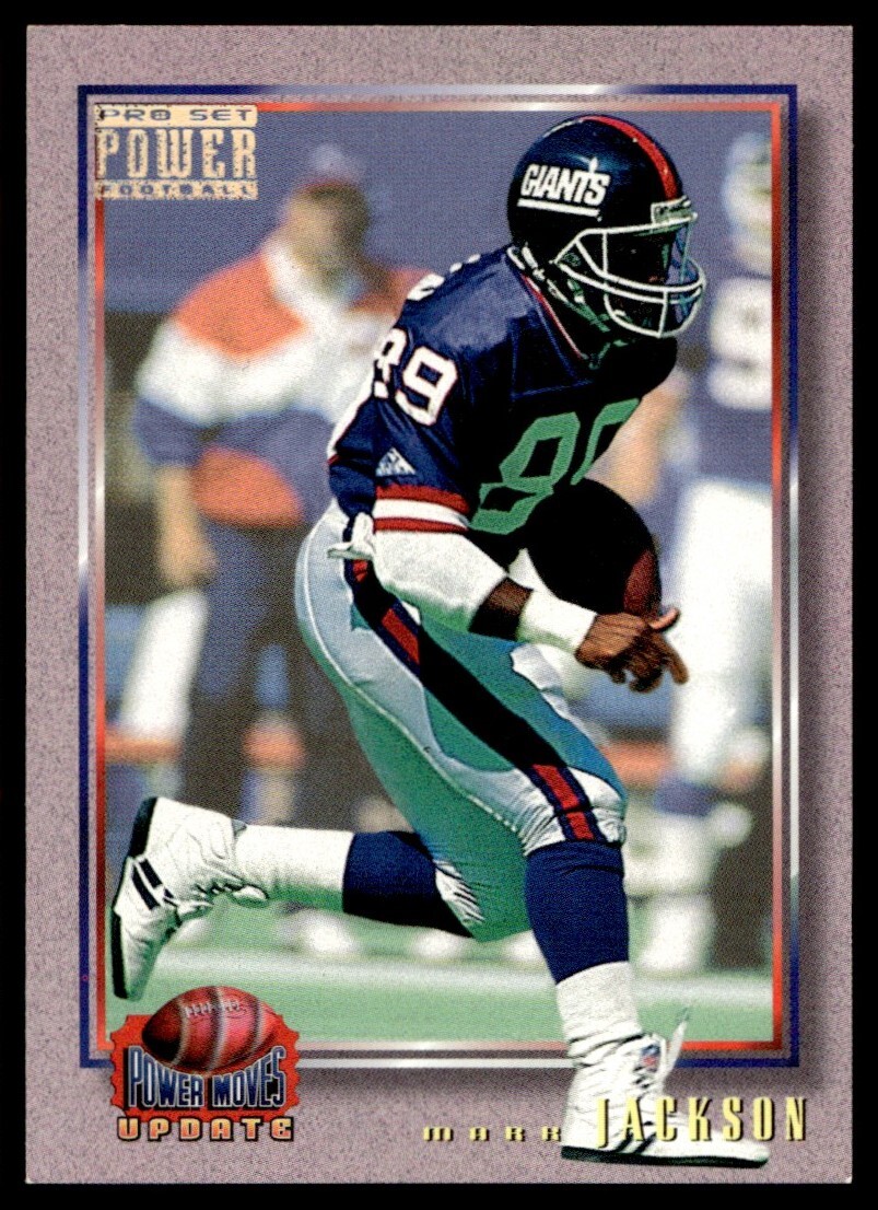 1993 Pro Set Power Update Power Moves MARK JACKSON #PMUD49 Giants
