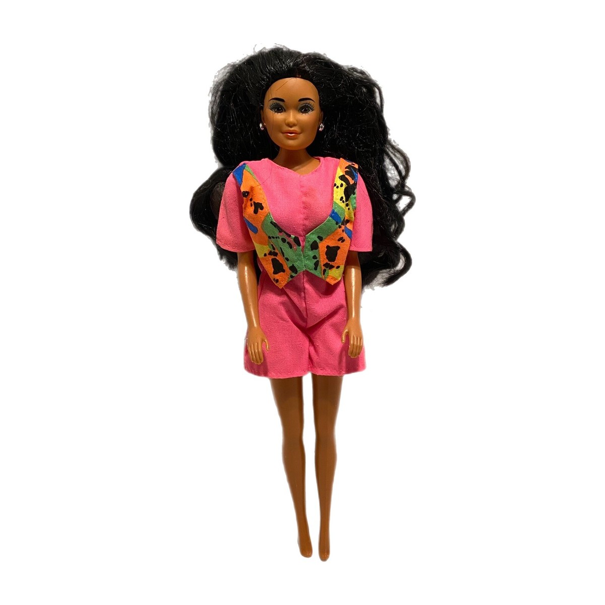 1966 Mattel Barbie Doll Indonesia With Outfit No Shoes 11.5” Tall