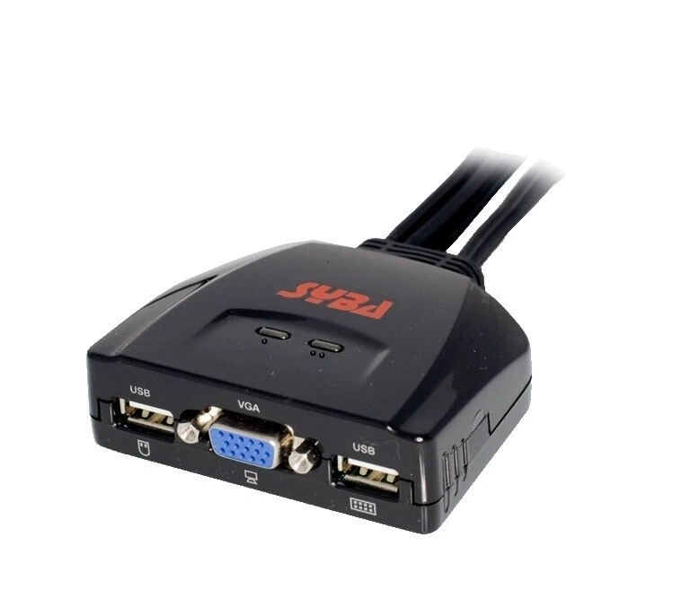 Los conmutadores KVM Syba