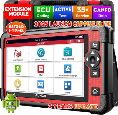 2025 LAUNCH CRP919E Profi KFZ Diagnosegerät Auto OBD2 Scanner ALLE SYSTEM CAN FD