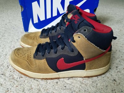 Nike SB Dunk High 'Reese Forbes' Premium Men's Size 9 Papa Bear Wheat 313171-400