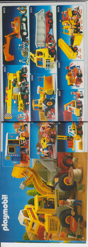 Playmobil Zubehör Kleiner Prospekt von 1987 - Rettung Western Baustelle City - Bild 4 von 5