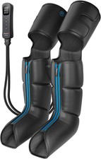 Air Compression Leg Massager for Circulation and Pain Relief, Foot Calf Thigh Ma