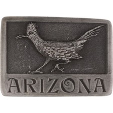 Arizona Roadrunner Bird Southwest Southwestern Desert 2 NOS Vintage Belt Buckle
