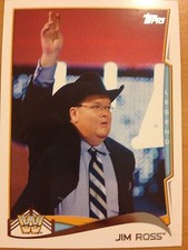 2014 Topps WWE #102 Jim Ross MINT