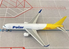 Phoenix DHL Polar cargo for Boeing B767-300F N644GT 1/400 DIECAST plane Model