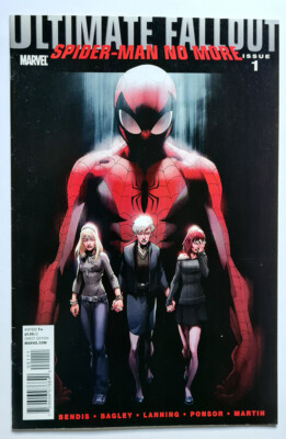 US comic Ultimate Fallout SPIDER-MAN #1 2011 MARVEL Bagley Bendis