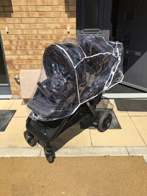 unicorn malibu doll twin stroller