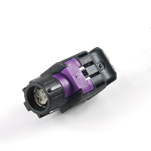 50x Fakra HSD LVDS JET SCHWARZ Buchse Stecker für Dacar 535 4poliges Kabel BMW AUDI - Bild 2 von 3