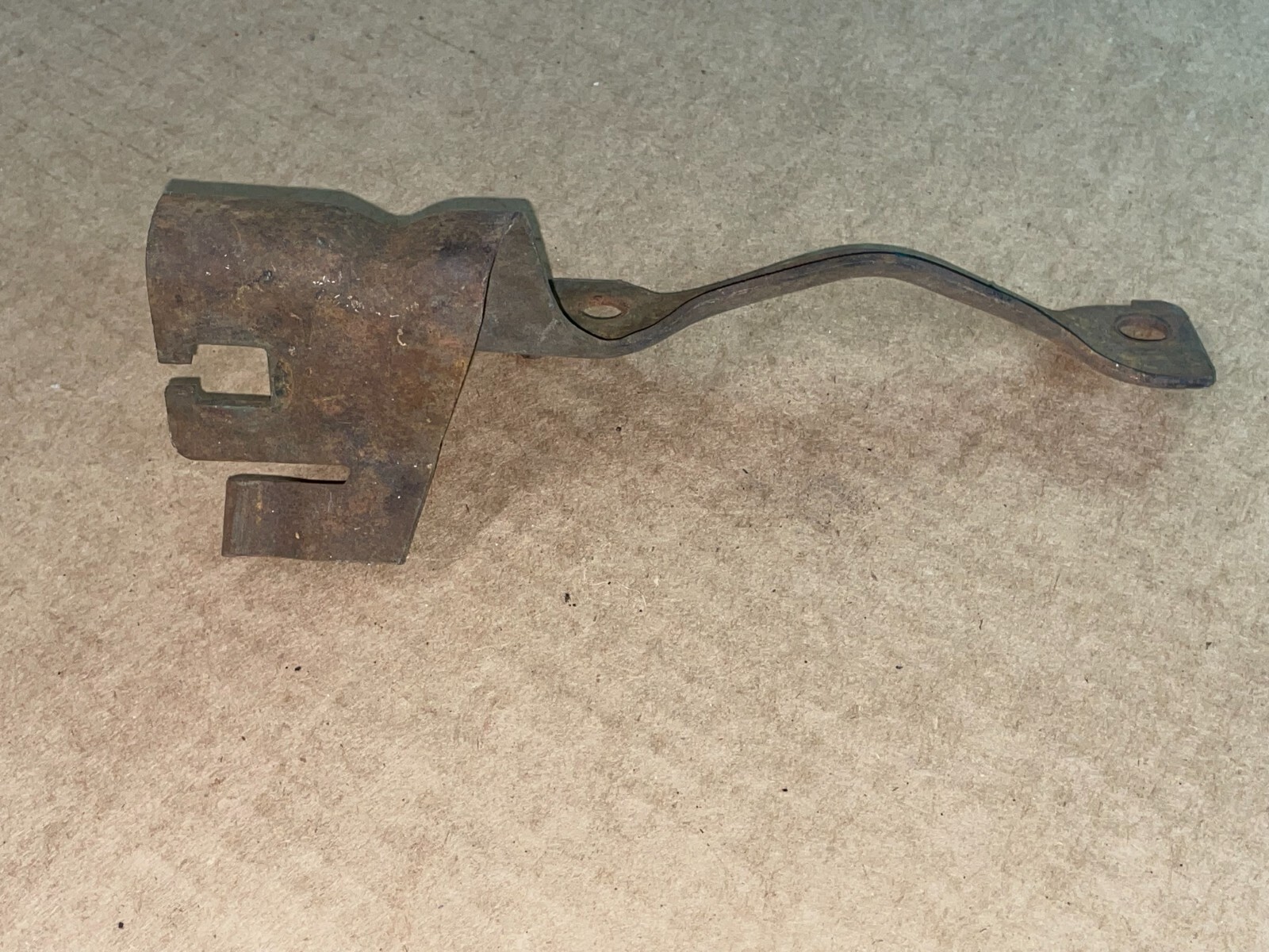 Corvette Accelerator Cable Support Bracket Quadrajet Carburetor 75 76