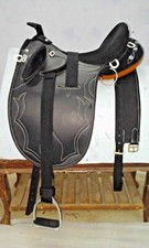 Stock Sattel Mit Horn, 17" - Synthetisch Mit Aluminiumhorn