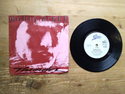 Maria McKee Show Me Heaven VG 7'' Single Vinyl Record 656303 Days of Thunder