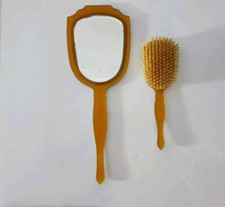 Vintage Dupont Brush And Mirror
