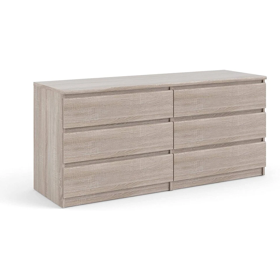 Trufa de cômoda dupla Tvilum 70296CJ Scottsdale 6 gavetas - Imagem 2 de 4