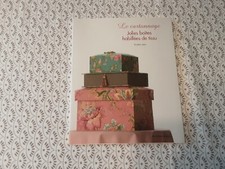  LE CARTONNAGE - Jolies boîtes habillées  de tissu : YUMIKO SATO