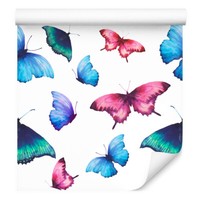 10M Vlies Tapeten Rollen Kinderzimmer Schmetterlinge Himmel Aquarell Xxl 3250