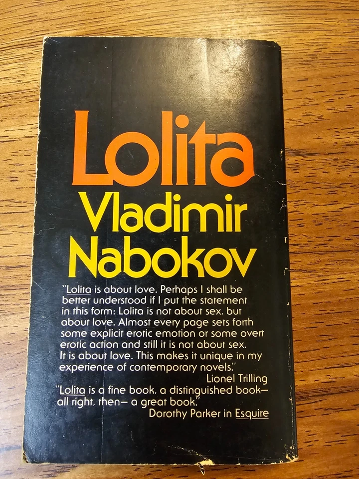 Lolita Vladimir Nabokov 1966 Berkley Classics Vintage Paperback - Image 2 of 4