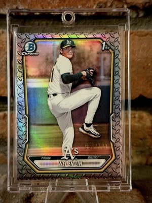   2026 Bowman Wei-En Lin 1st Bowman Chrome Steel Metal Refractor /100 #BCP-125