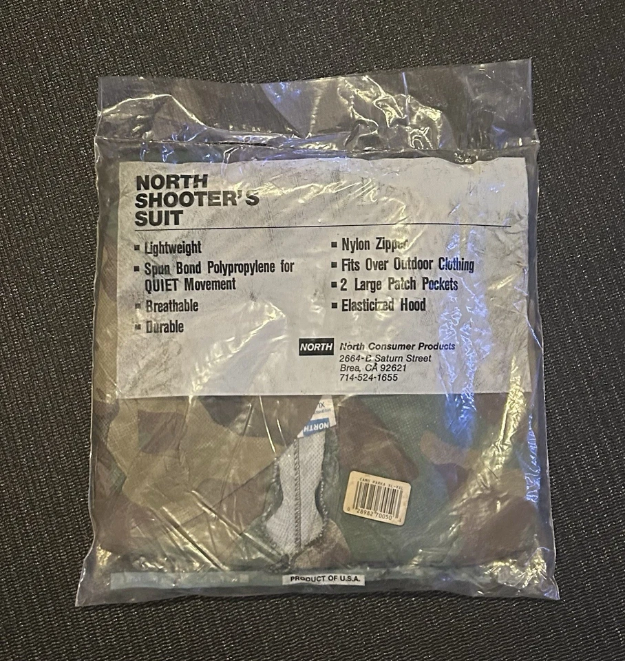 NEW North Shooters Camo Hunting Suit XL-XXL - 3D Leafy Camouflage Hunting Gear - Image 3 of 4