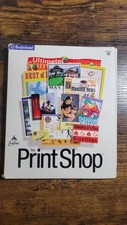 The Print Shop Ver 10 Broderbund CD-ROM PC Computer Big Box Win 95/98 NT 1999