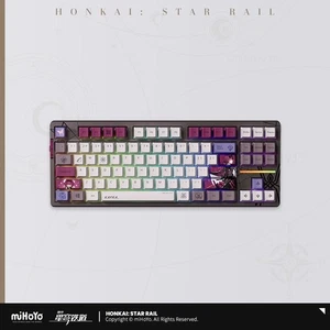 In Stock! miHoYo Official Honkai: Star Rail Kafka Backlit Mechanical Keyboard
