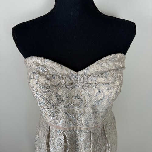 Jenny Yoo Hudson Dress Sandstone ~ 6 - Picture 2 of 14