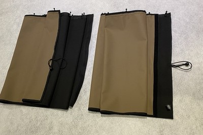 Freightliner CASCADIA 2008-2025 Windshield Curtains. Need Rails? See Description
