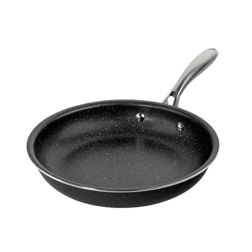 Granitestone 10" Nonstick Fry Pan, Diamond & Titanium Coating, Black