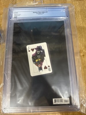 Batman Three Jokers #2 CGC 9.8 (2020) - Joker - Fabok Variant