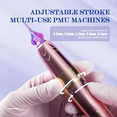 Mast P60 Tattoo Gun Machine, Wireless Tattoo Pen, 5 Strokes Length