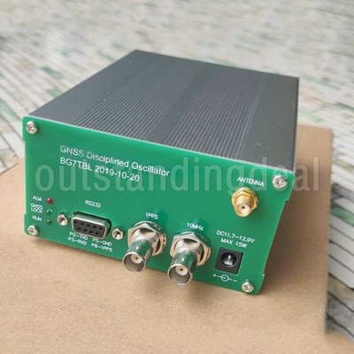 GNSS GNSSDO Disciplined Oscillator Clock with LCD Display Frequency 10MHz Out SZ