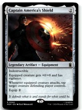 Captain America's Shield MTG MSH 244 Colorless Howard Lyon