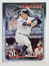 Austin Wells 2024 Topps All-Star Game ASG Logo RC New York Yankees Rookie #624