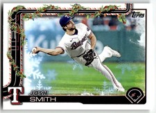 2025 Topps Holiday #H153 Josh Smith Texas Rangers Baseball