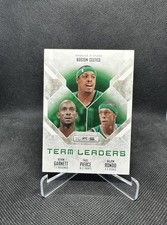 2010 Rookies & Stars Team Leaders /499 Rajon Rondo Kevin Garnett Paul Pierce #2