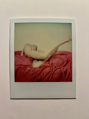 1 x Polaroid,  Nude, Bodystudy, Photo, Fotografie, Sofortbild, Kunst, Art, SX 70
