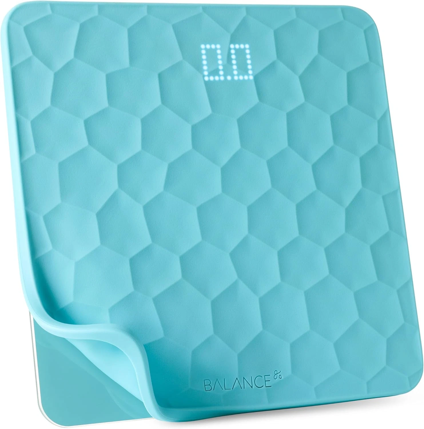 Bascula bano digital con funda silicona 400lb precisa facil de leer segura