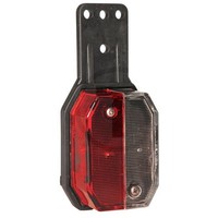 AspÖCk Umrissleuchte Flexipoint I; Links, Rot/Weiß, Mit Halter - Leuchtmittel: