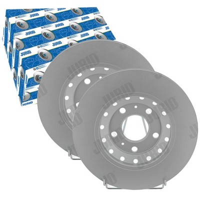 2X JURID BREMSSCHEIBEN HINTEN 310mm BELÜFTET PASSEND FÜR AUDI A8 VW PHAETON |