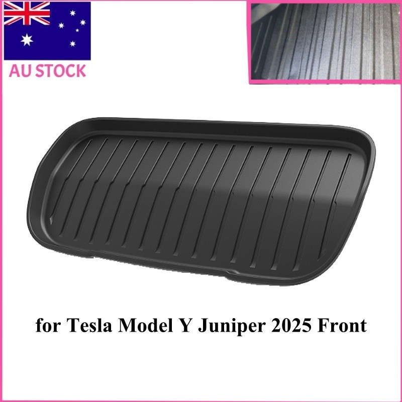 Front Car Trunk Cargo Mat Protector Easy Clean For Tesla Model Y Juniper 2025+