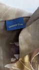 Vintage Charter Club Browns Tan Taupe Silky Polyester Scarf 34" X 34".      #258 — photo 5