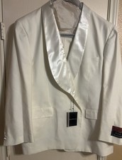 Royal Diamond Men's Ivory Formal/Wedding Tuxedo Suit - New w/Tags