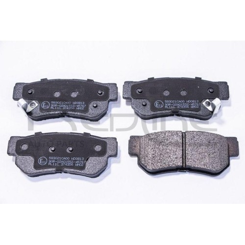 Plaquettes de frein Red-line 27HY060 pour Hyundai Berline et SUV