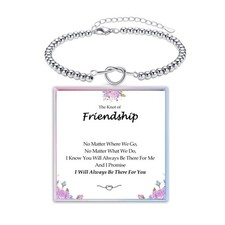 Friendship Gifts for Women, Best Friend Bestie Friendship Bracelets Birthday Gif